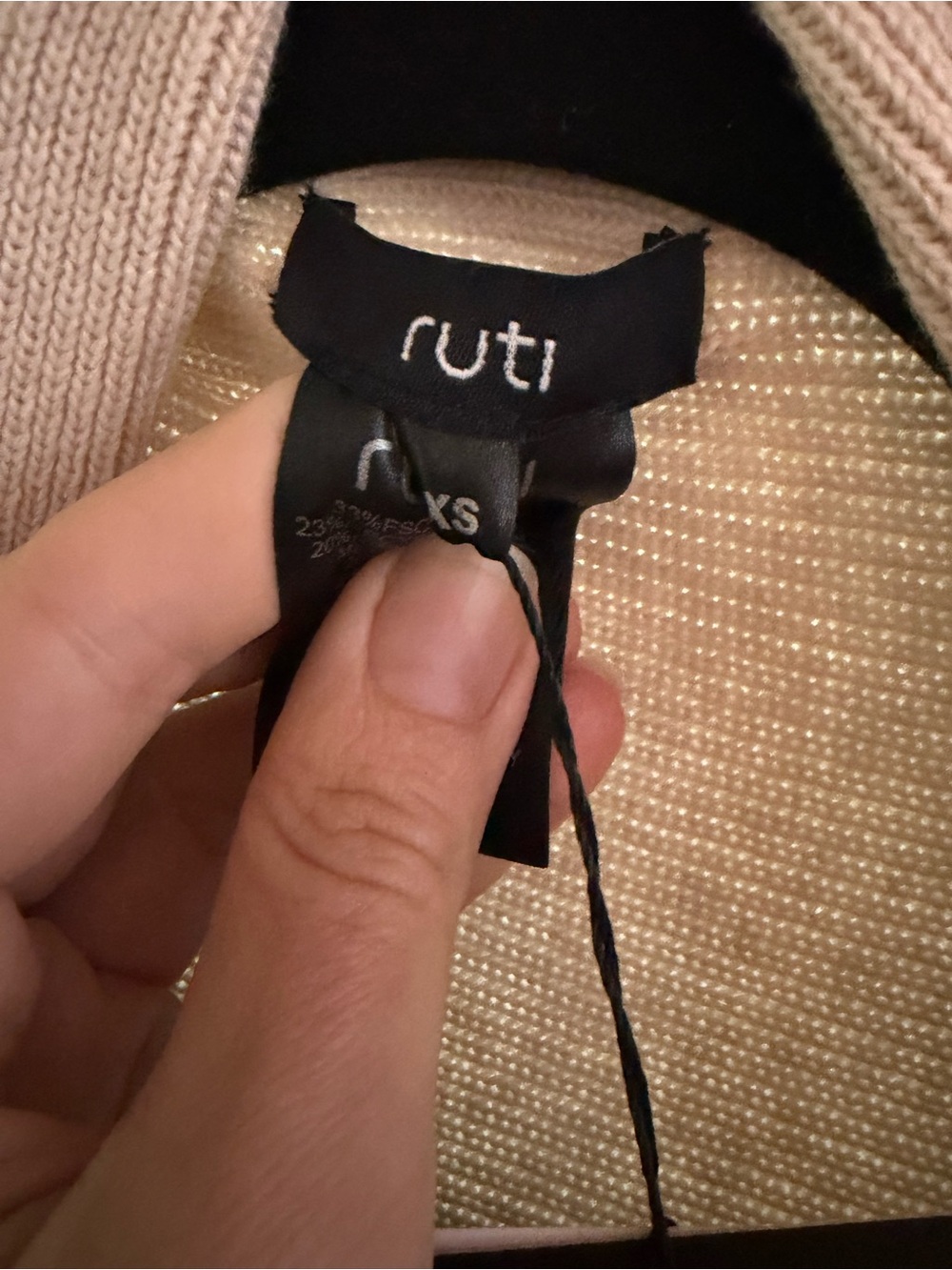 Ruti Wrap Ribbed Knit Cardigan - Picture 6 of 7